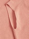 JXFLORENCE TWIST HALF ZIP VEST KNIT SN coral haze