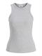 JXFOREST STR SL RIB TOP JRS NOOS light grey melange