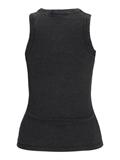 JXFOREST STR SL WASH RIB TOP JRS SN black
