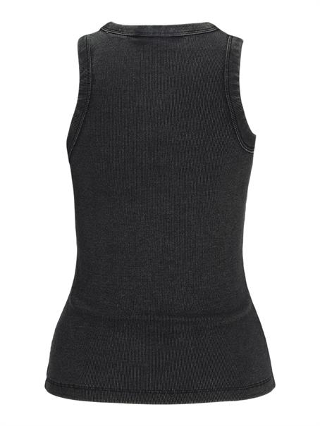 JXFOREST STR SL WASH RIB TOP JRS SN black