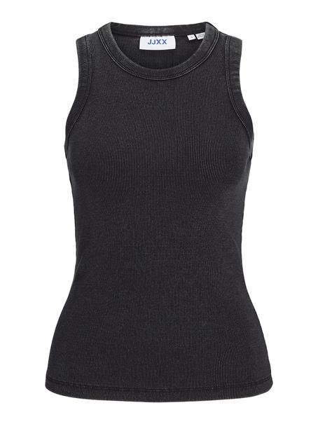 JXFOREST STR SL WASH RIB TOP JRS SN black