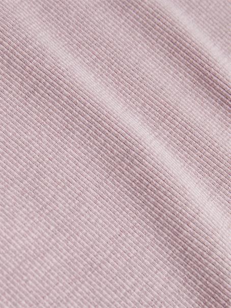 JXFOREST STR SL WASH RIB TOP JRS SN mauve shadows