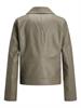 JXGAIL FAUX LEATHER BIKER JACKET NOOS brindle