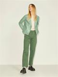 JXGAIL FAUX LEATHER BIKER JACKET NOOS smoke green