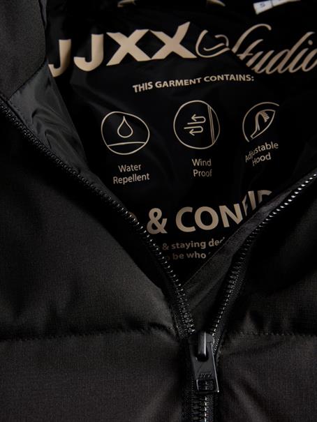 JXGALAXY PUFFER JACKET OTW black