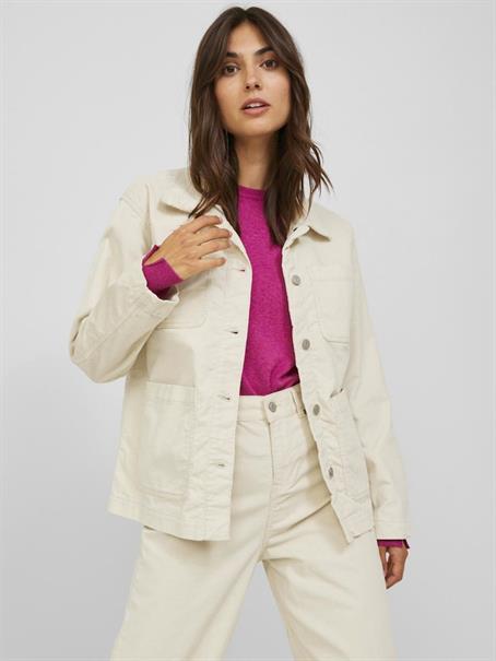 -JXGELLY RLX CORD OVERSHIRT SN bone white