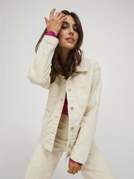 -JXGELLY RLX CORD OVERSHIRT SN bone white