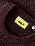 JXGLORIA GLOBAL CREW NECK KNIT fudge