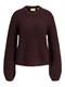 JXGLORIA GLOBAL CREW NECK KNIT fudge