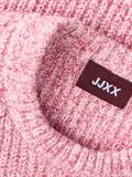 JXGLORIA GLOBAL CREW NECK KNIT pink nectar
