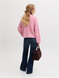 JXGLORIA GLOBAL CREW NECK KNIT pink nectar