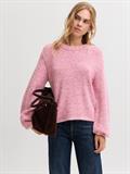 JXGLORIA GLOBAL CREW NECK KNIT pink nectar