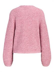 JXGLORIA GLOBAL CREW NECK KNIT pink nectar