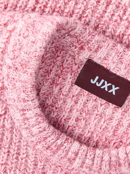 JXGLORIA GLOBAL CREW NECK KNIT pink nectar