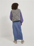 JXHYPE SHORT QUILTED VEST OTW morel