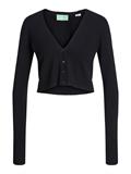JXISABEL SOFT CROP CARDIGAN KNIT black