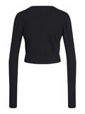JXISABEL SOFT CROP CARDIGAN KNIT black
