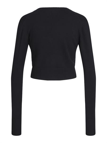 JXISABEL SOFT CROP CARDIGAN KNIT black
