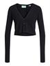 JXISABEL SOFT CROP CARDIGAN KNIT black