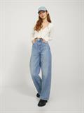 JXISABEL SOFT CROP CARDIGAN KNIT snow white