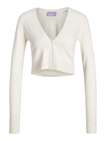 JXISABEL SOFT CROP CARDIGAN KNIT snow white