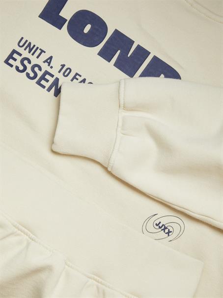 JXJADA SOFT LOOSE LS SWEAT SWT SN bone white