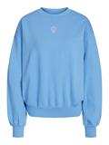 JXJADA SOFT LOOSE LS SWEAT SWT SN silver lake blue