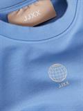 JXJADA SOFT LOOSE LS SWEAT SWT SN silver lake blue