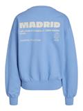 JXJADA SOFT LOOSE LS SWEAT SWT SN silver lake blue