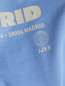 JXJADA SOFT LOOSE LS SWEAT SWT SN silver lake blue