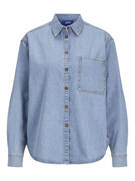 JXJADE COMF LS SHIRT DNM light blue denim