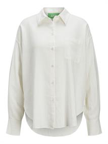 JXJAMIE BREEZE SUMMER LS SHIRT WVN SN blanc de blanc