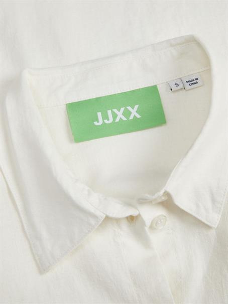JXJAMIE BREEZE SUMMER LS SHIRT WVN SN blanc de blanc