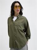 JXJAMIE BREEZE SUMMER LS SHIRT WVN SN dusty olive