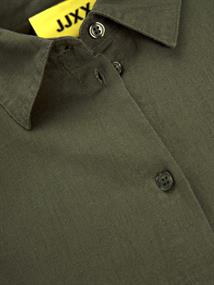 JXJAMIE BREEZE SUMMER LS SHIRT WVN SN dusty olive
