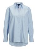 JXJAMIE LS RELAXED POPLIN SHIRT WVN NOOS cashmere blue