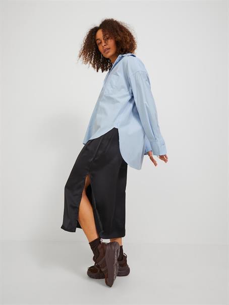 JXJAMIE LS RELAXED POPLIN SHIRT WVN NOOS cashmere blue