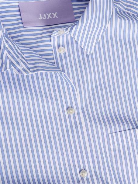 JXJAMIE LS RELAXED POPLIN SHIRT WVN NOOS navy blazer