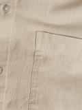 JXJAMIE LS RLX LINEN BLEND SHIRT WVN SN cement