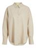 JXJAMIE LS RLX LINEN BLEND SHIRT WVN SN cement