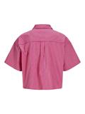 JXJAMIE SS SHORT POPLIN SHIRT WVN cerise