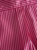 JXJAMIE SS SHORT POPLIN SHIRT WVN cerise