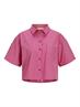 JXJAMIE SS SHORT POPLIN SHIRT WVN cerise