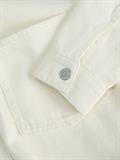 JXJAMILA LS DENIM OVERSHIRT DNM white denim