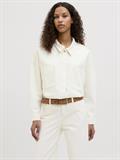JXJAMILA LS DENIM OVERSHIRT DNM white denim