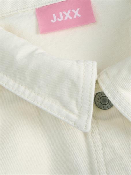 JXJAMILA LS DENIM OVERSHIRT DNM white denim