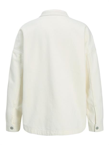JXJAMILA LS DENIM OVERSHIRT DNM white denim