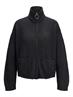 JXJILL FLUFFY HN ZIP CARDIGAN KNIT black