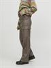 JXKENYA FAUX LEATHER CARGO PANTS morel