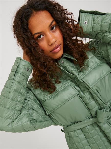 JXLAIN QUILTED COAT OTW loden frost